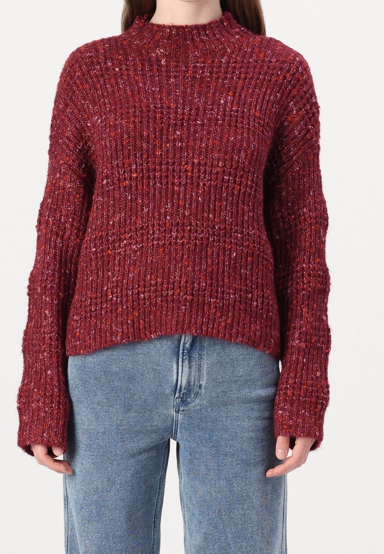 DKNY Dark red Burgundy Dkny Jumper Dress Womens DKNY DRESS Jersey Dress  main image 3