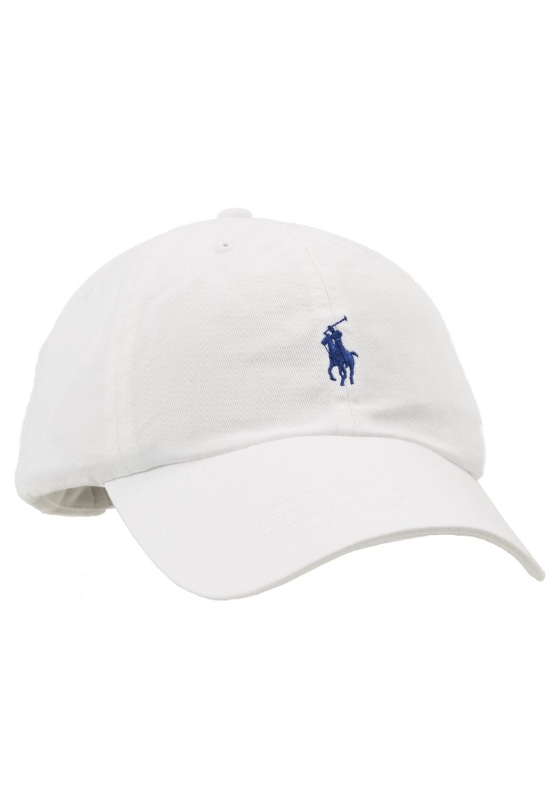 Polo Ralph Lauren - COTTON CHINO BASEBALL CAP - Kšiltovka - white, Zvětšit