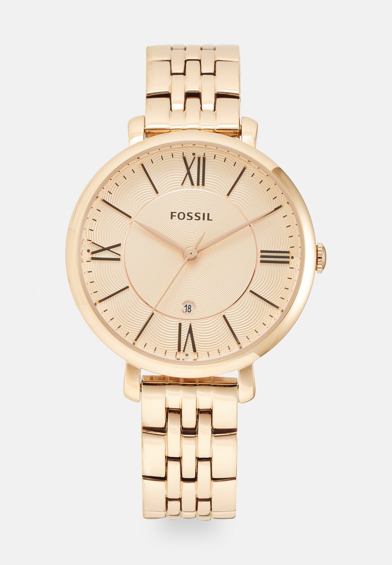 Fossil JACQUELINE HAND DATE Watch rose goldcoloured Zalando.ie
