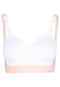 triaction by Triumph HYBRID LITE NON-WIRED PADDED - Sport-BH mit starker  Stützkraft - white/weiß