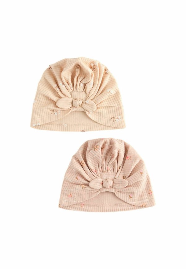 2 PACK  - Mütze - apricot ditsy