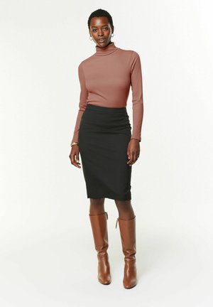 Next TAILORED - Pouzdrová sukně - black
