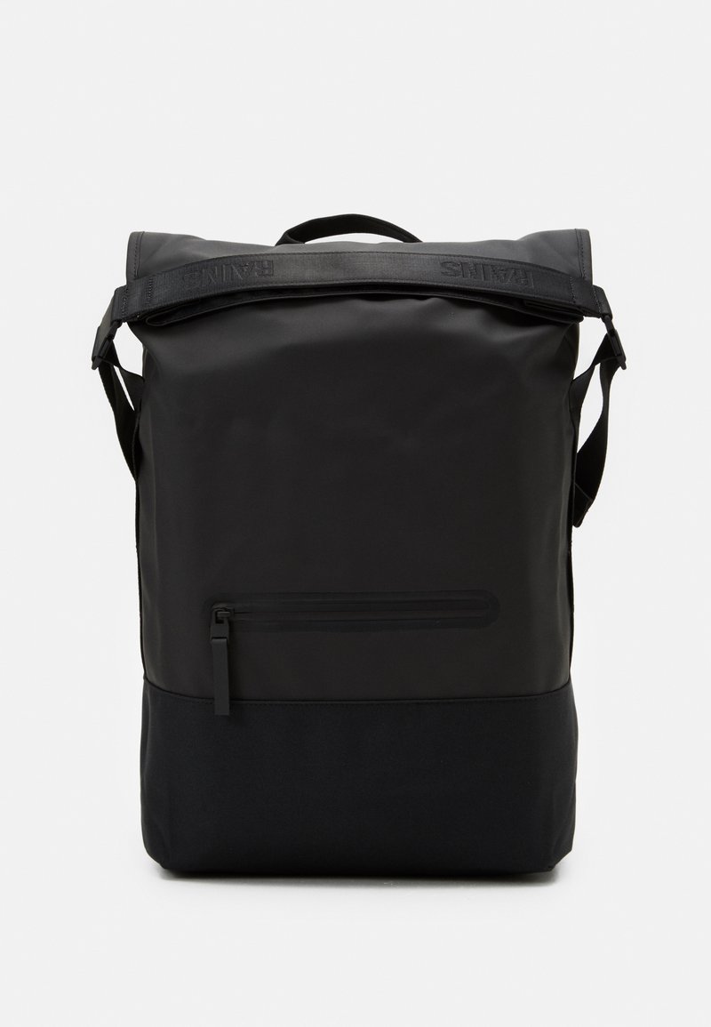 Rains TRAIL ROLLTOP BACKPACK UNISEX Tagesrucksack black/schwarz