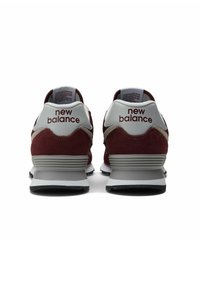 New Balance 574  - Trainers - burgundy white