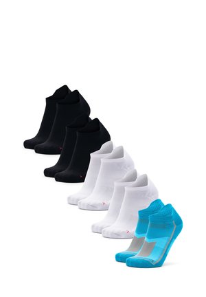 Danish Endurance, CLASSIC SPORTS LOW-CUT 5-PACK - Sportsocken - mc black white caribbean blue
