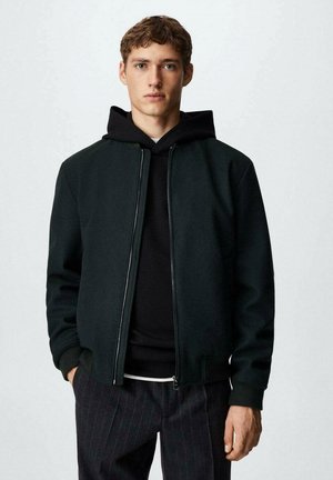 NORMAND - Bomber Jacket - vert foncé