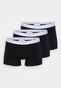 NEW BASIC TRUNK 3 PACK - Úzké boxerky - black