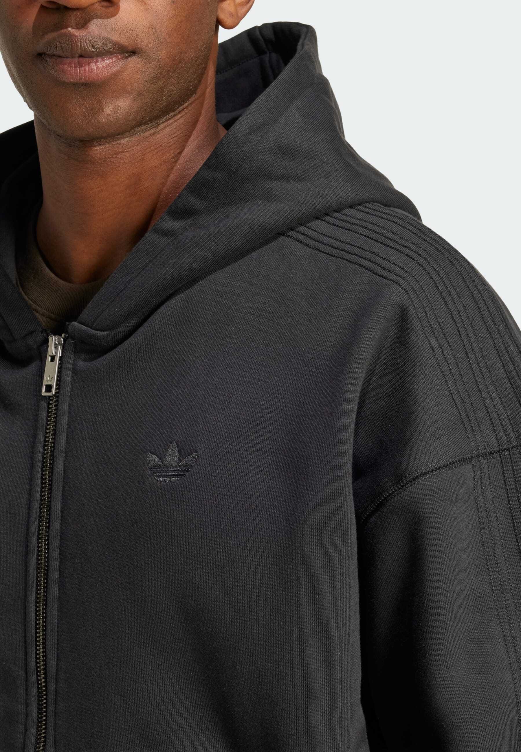 adidas Originals PREMIUM ESSENTIALS FULL-ZIP - Sweat zippé - black