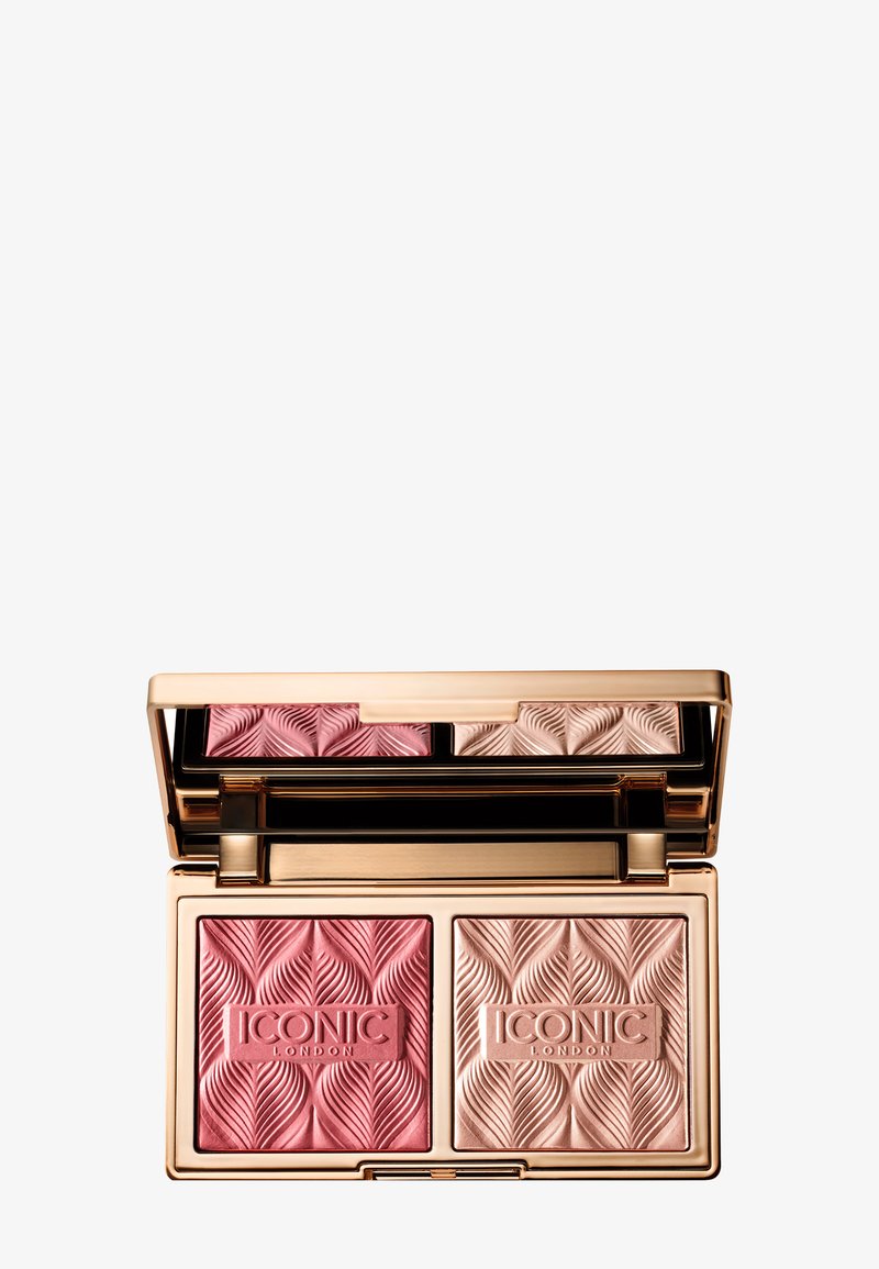 Iconic London - SILK GLOW DUO - Poskipuna - rose glow, Suurenna