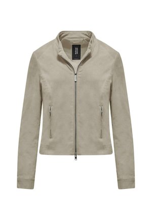 NATY  - Giacca di pelle - crystal grey