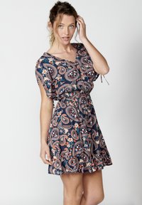 Koroshi SLEEVE SHORT - Dnevna haljina - multicoloured