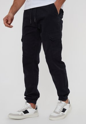 Threadbare BELFAST - Cargo trousers - schwarz