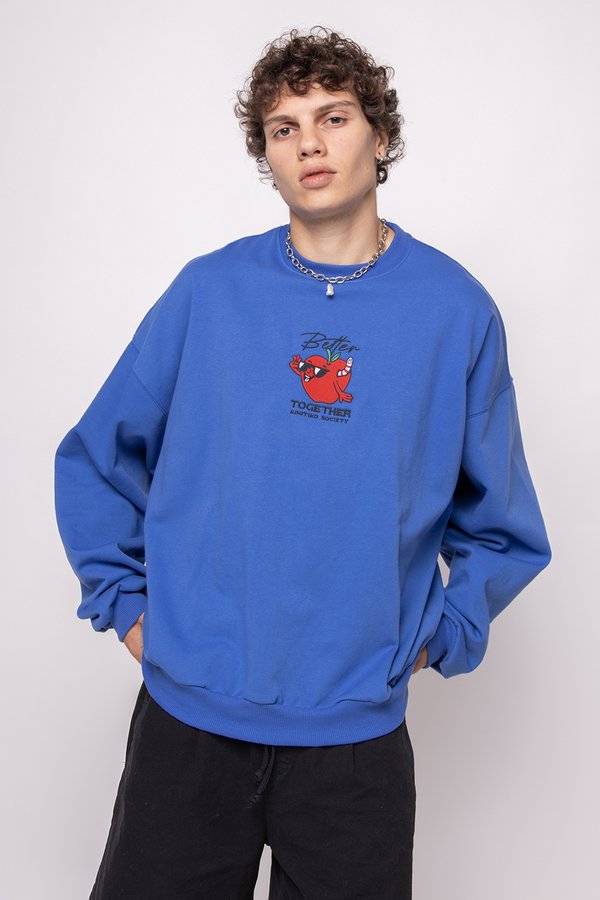 CREW BETTER TOGETHER UNISEX - Sweatshirt - royal