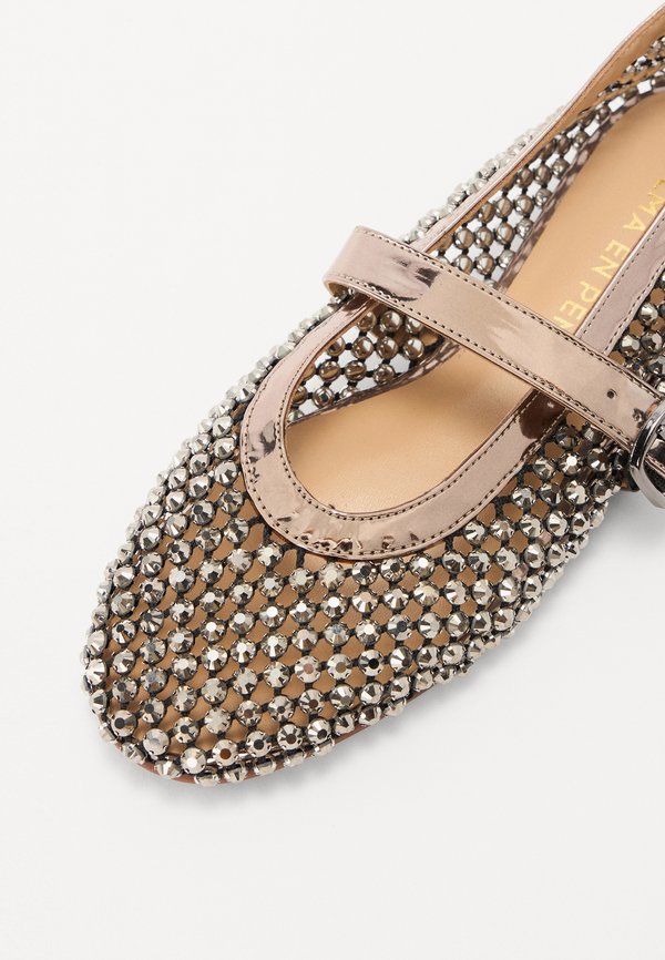 Ballet pumps - mirrow pewter4