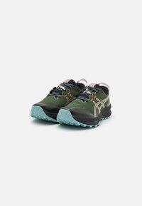 ASICS GEL-TRABUCO 12 - Zapatillas de trail running - smog green/feather grey
