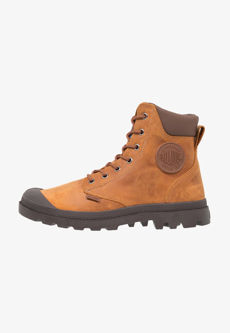 Palladium PAMPA SPORT CUFF WATERPROOF LUX - Bottines à lacets - sunrise/carafe