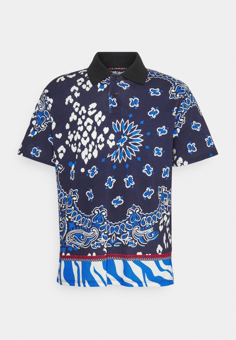 Just Cavalli Poloshirt blauw Just Cavalli Poloshirt blauw