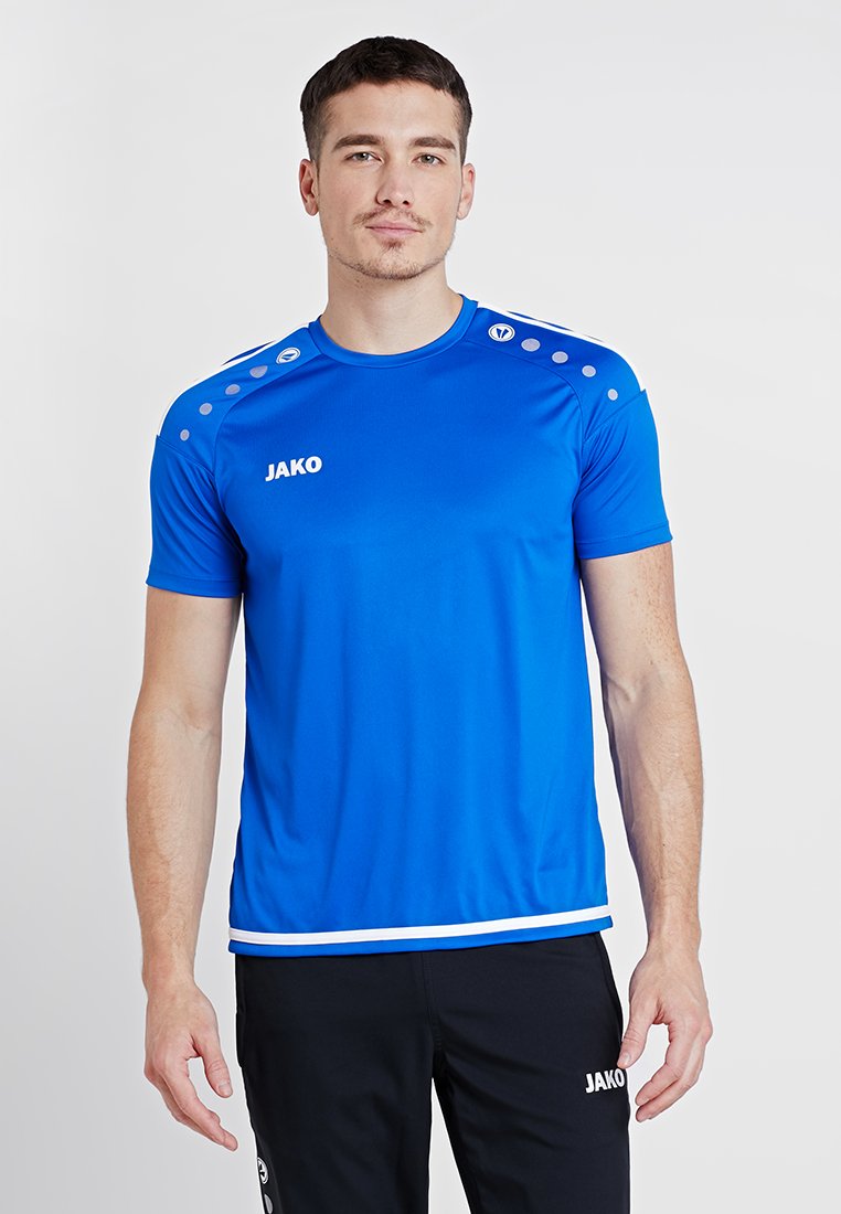 Jako Trikot Striker Sports Shirt Royal Weiss Blue Zalando Co Uk