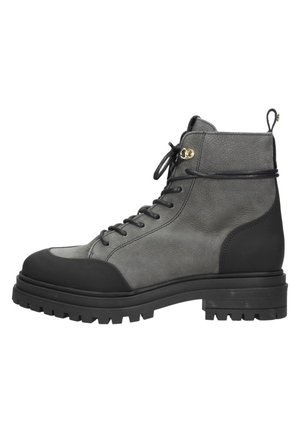 Veterboots - donkergrijs