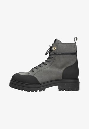 Red-Rag, Bottines à lacets - donkergrijs