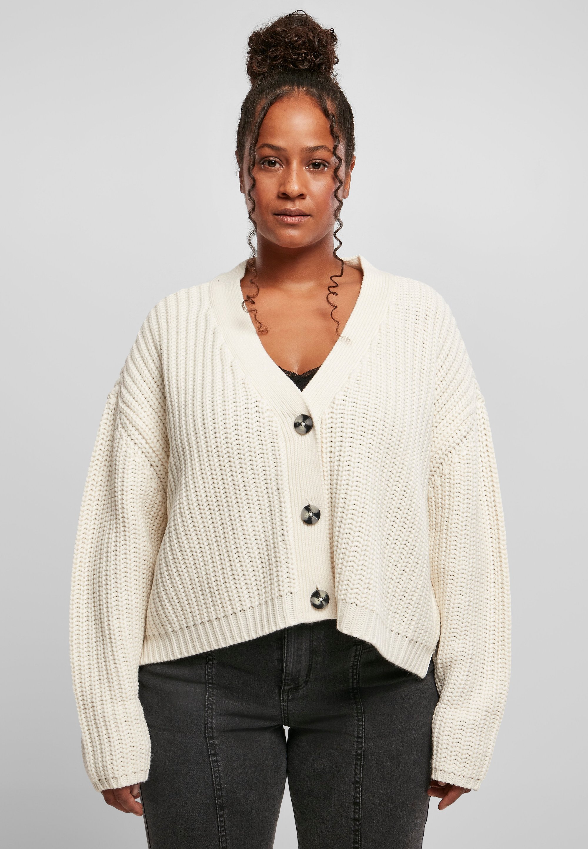 Urban Classics OVERSIZED - Cardigan - whitesand/white - Zalando