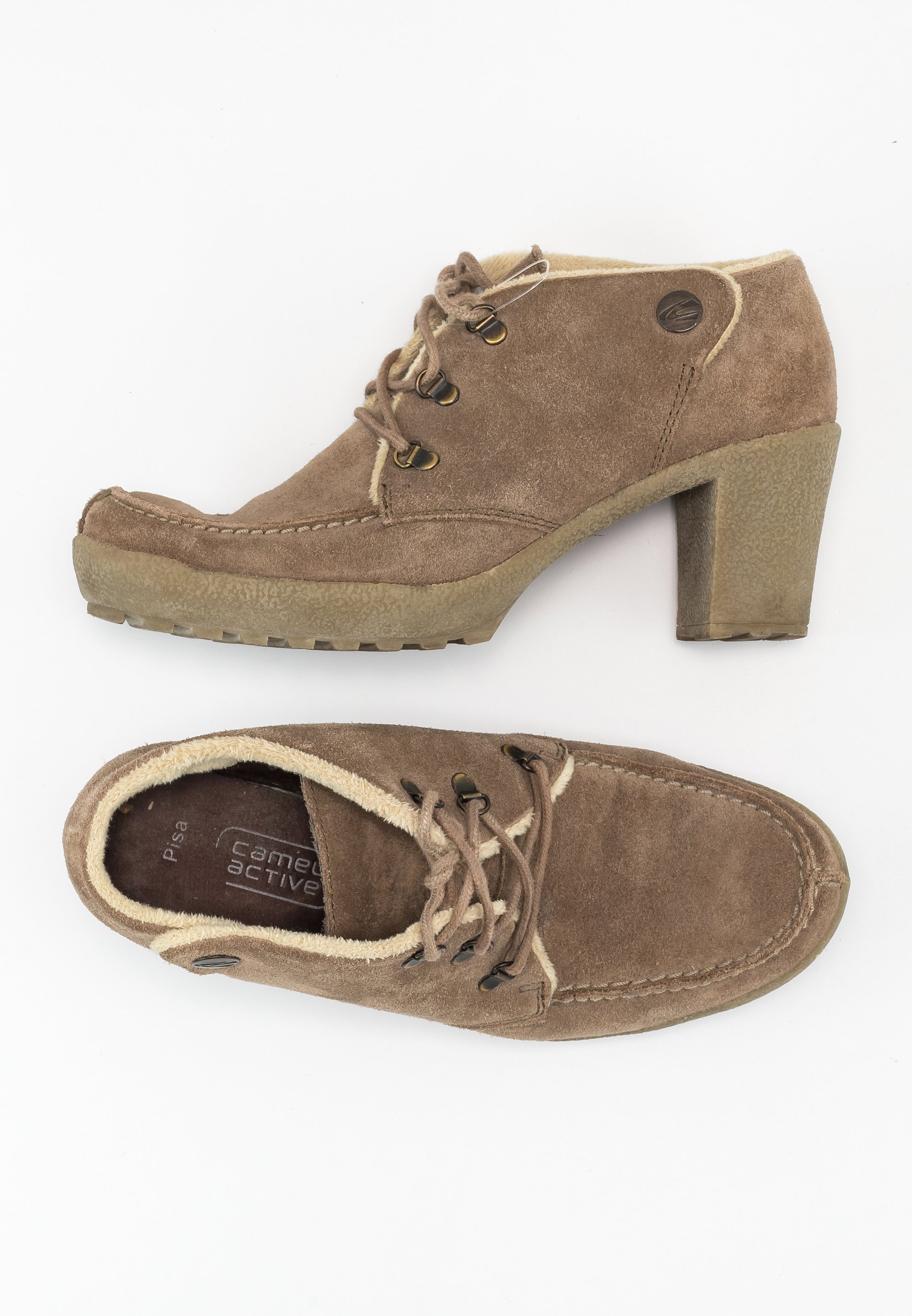 camel active Ankle boots brown (Pre-owned)