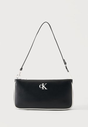 Calvin Klein, CONTRAST CONVERTIBLE POUCH - Τσάντα χειρός - black