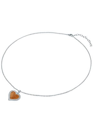 HERZ - Necklace - silberfarben