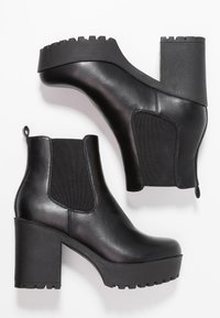 Even&Odd Botines de tacón - black