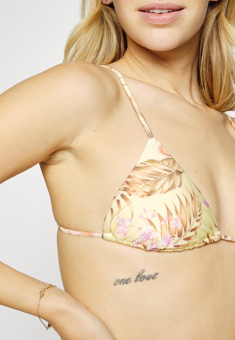 Damen Sportbekleidung | Rip Curl PLAYABELLA SLIDING Bikini-Top light yellow/gelb - KW35543 Damen Sportbekleidung | Rip Curl PLAYABELLA SLIDING Bikini-Top light yellow/gelb - KW35543