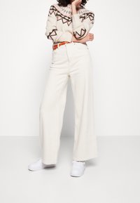 VILA Jersey de punto - off-white