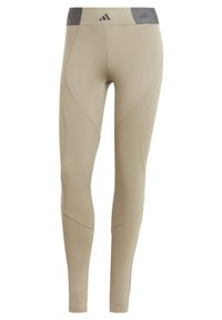 adidas Performance HYPERGLAM FULL-LENGTH - Tights - silver pebble grey six
