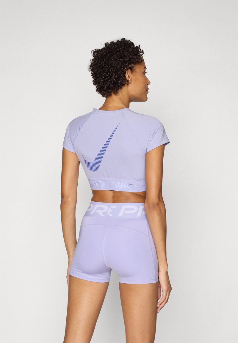 Nike Performance - CROP  - Spordi T-särk - lilac ice/deep night/white, Suurenda