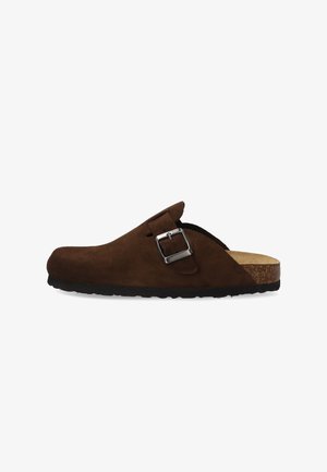 VENEZIA, SLIPPERS - Slip-on sandaler - dark brown