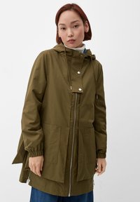 s.Oliver MIT LAYER-OPTIK - Parka - olivgrün