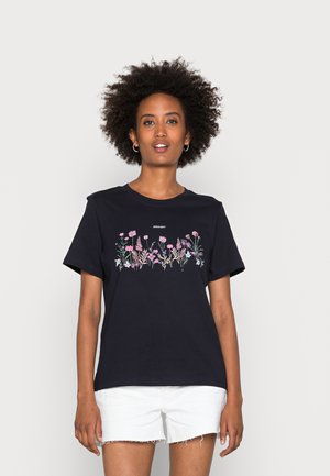 T-shirt z nadrukiem - navy