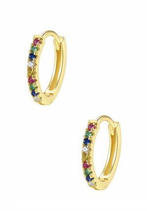 BUNTE HUGGIE CREOLE - Orecchini - goldfarben