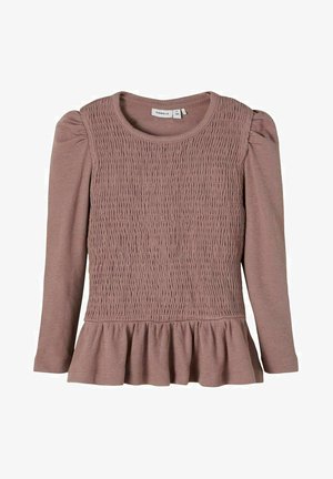 Langarmshirt - twilight mauve