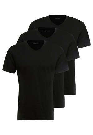 3 PACK  - T-paita - black