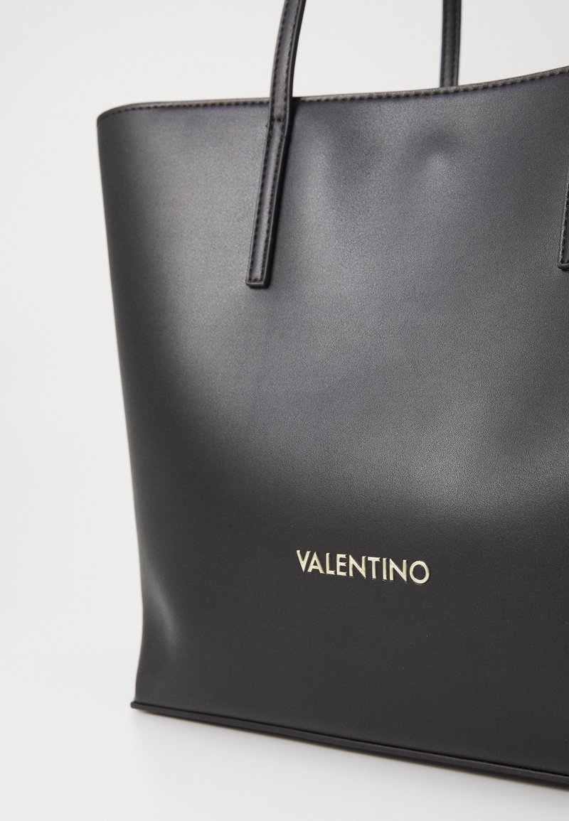 Sac Shopper Valentino Samy Re Nero - Sac Shopping Noir Polyuréthane, Neuf Avec étiquettes