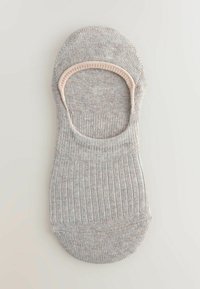 4 PACK - Varrettomat sukat - ribbed neutral