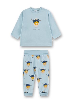 BÜFFEL SET - Nachtwäsche Set - blau