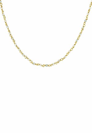 CON BOLITAS DE AGUAMARINA - Collar - gold-colored