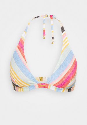 MARGA - Bikini top - yellow/red
