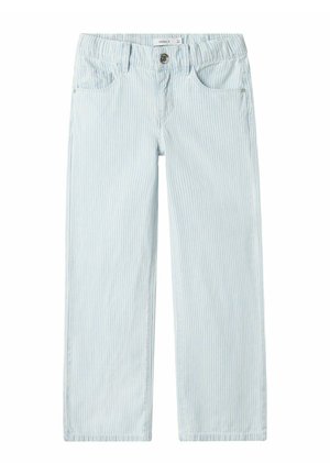 WIDE FIT - Jeans relaxed fit - light blue denim