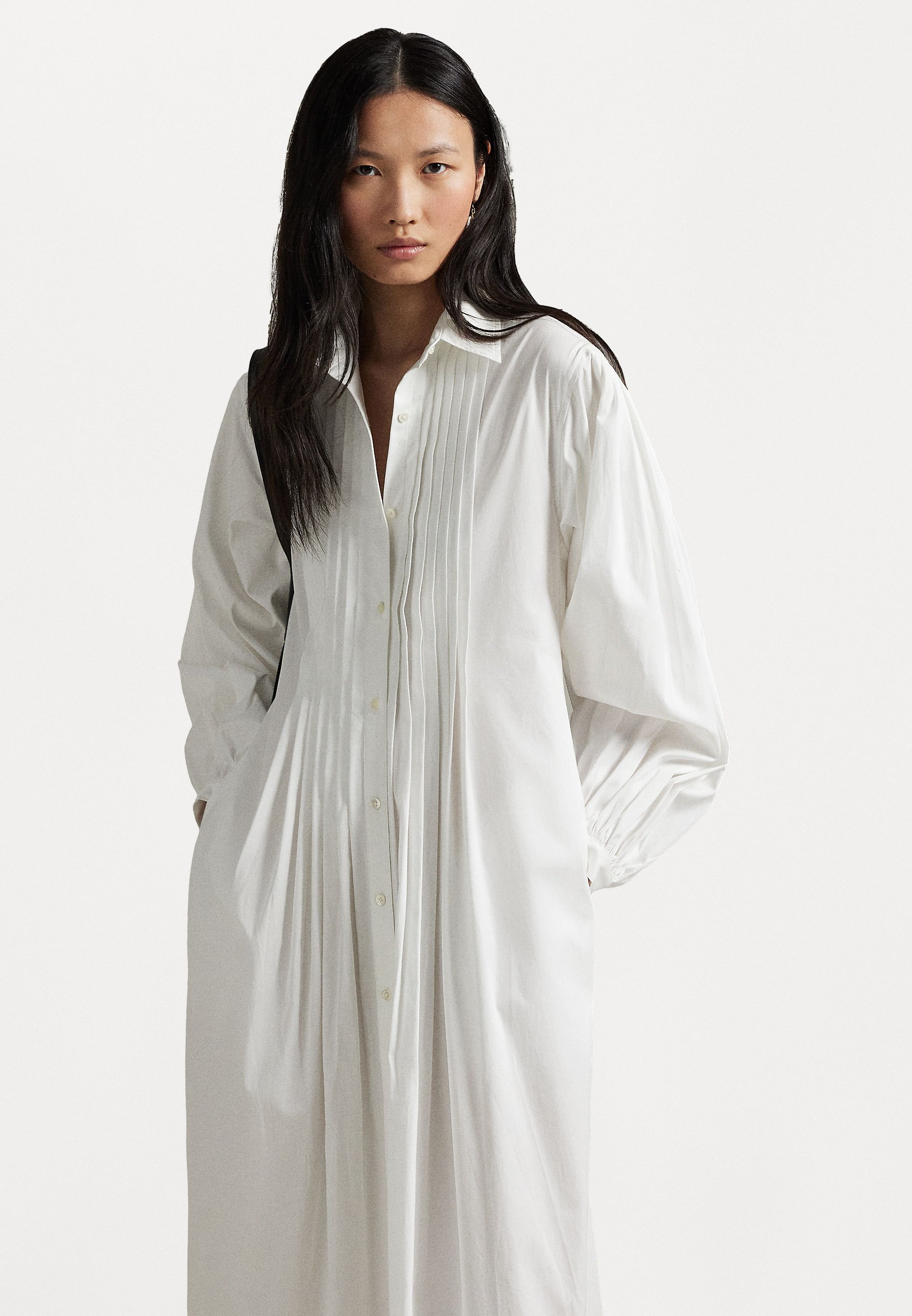 pleated bib dress Lilac Iris Pleated Bib Midi Dress