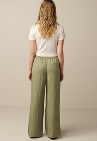 Next DRAWSTRING TALL  - Nadrágok - khaki green