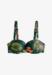 Non selezionato, dark green floral