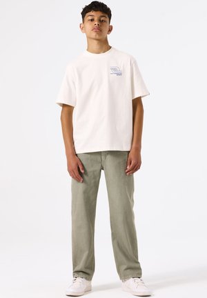 T-shirt con stampa - off white