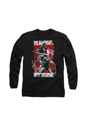 Marvel, DEADPOOL WOLVERINE FIGHT - Langarmshirt - black